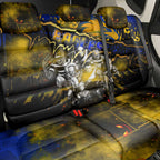 Step Into Horror Domain Eagles Football Back Car Seat Cover Halloween Horror Movie Characters - Aussie Hoodie