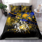 Step Into Horror Domain Eagles Football Bedding Set Halloween Horror Movie Characters - Aussie Hoodie