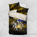Step Into Horror Domain Eagles Football Bedding Set Halloween Horror Movie Characters - Aussie Hoodie