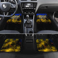 Step Into Horror Domain Eagles Football Car Mats Halloween Horror Movie Characters - Aussie Hoodie