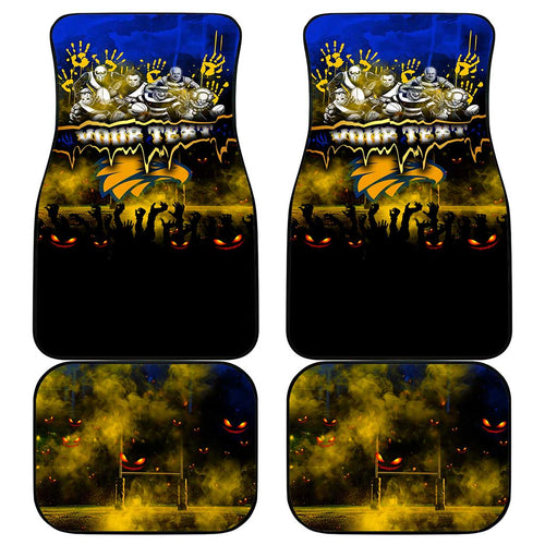 Step Into Horror Domain Eagles Football Car Mats Halloween Horror Movie Characters - Aussie Hoodie