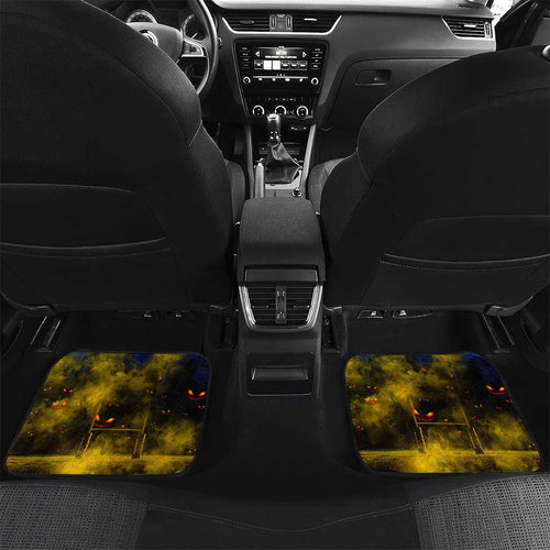 Step Into Horror Domain Eagles Football Car Mats Halloween Horror Movie Characters - Aussie Hoodie