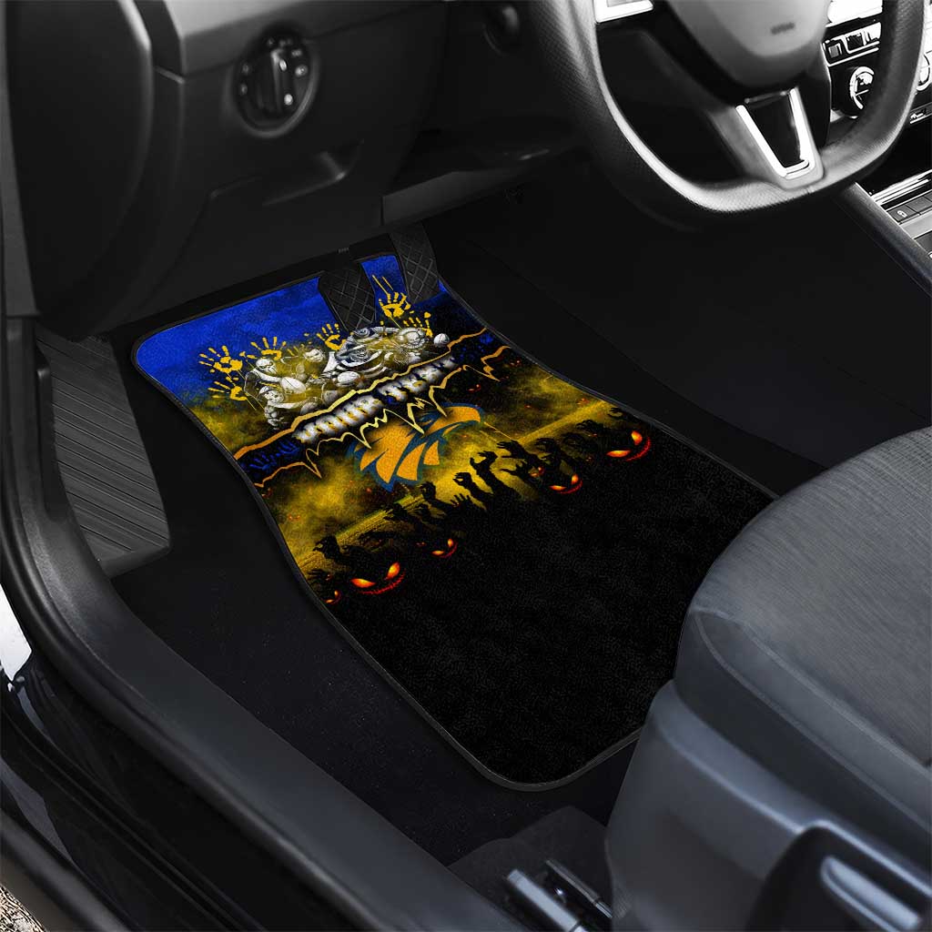Step Into Horror Domain Eagles Football Car Mats Halloween Horror Movie Characters - Aussie Hoodie