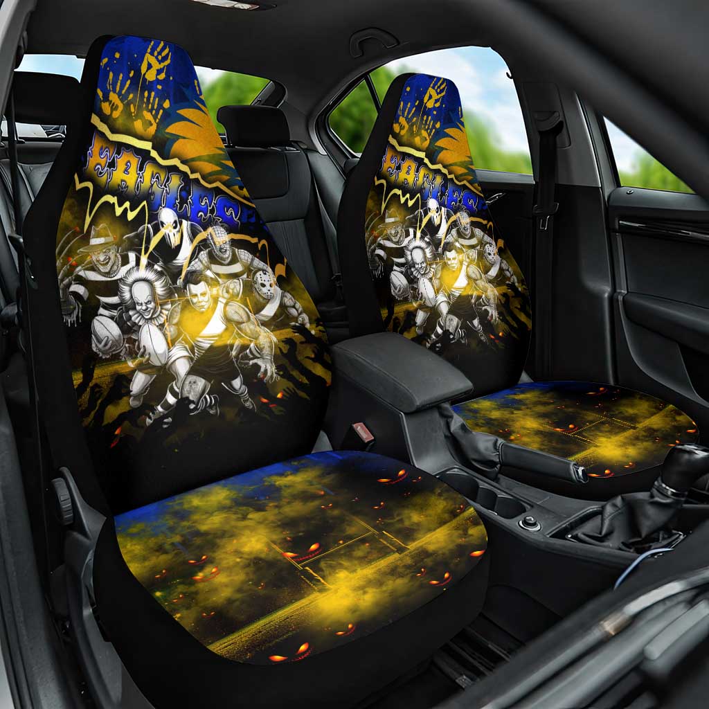 Step Into Horror Domain Eagles Football Car Seat Cover Halloween Horror Movie Characters - Aussie Hoodie