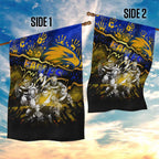 Step Into Horror Domain Eagles Football Garden Flag Halloween Horror Movie Characters - Aussie Hoodie