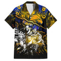 Step Into Horror Domain Eagles Football Hawaiian Shirt Halloween Horror Movie Characters - Aussie Hoodie