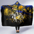 Step Into Horror Domain Eagles Football Hooded Blanket Halloween Horror Movie Characters - Aussie Hoodie