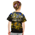 Step Into Horror Domain Eagles Football Kid T Shirt Halloween Horror Movie Characters - Aussie Hoodie