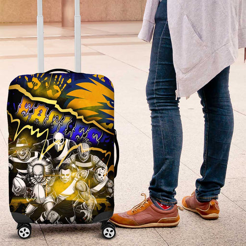 Step Into Horror Domain Eagles Football Luggage Cover Halloween Horror Movie Characters - Aussie Hoodie