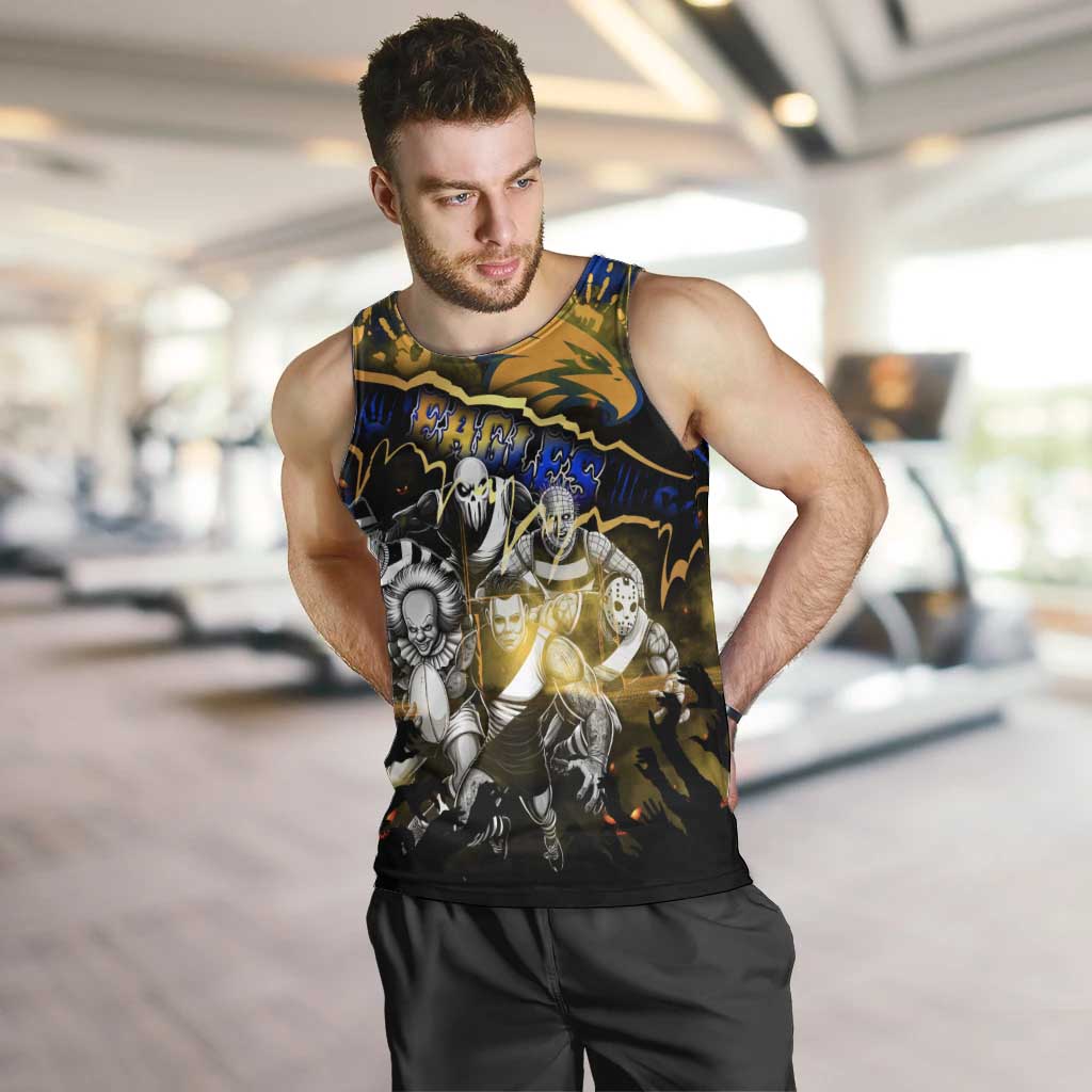 Step Into Horror Domain Eagles Football Men Tank Top Halloween Horror Movie Characters - Aussie Hoodie