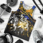 Step Into Horror Domain Eagles Football Men Tank Top Halloween Horror Movie Characters - Aussie Hoodie