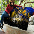 Step Into Horror Domain Eagles Football Quilt Halloween Horror Movie Characters - Aussie Hoodie