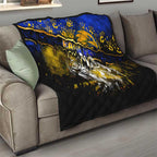Step Into Horror Domain Eagles Football Quilt Halloween Horror Movie Characters - Aussie Hoodie