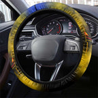 Step Into Horror Domain Eagles Football Steering Wheel Cover Halloween Horror Movie Characters - Aussie Hoodie