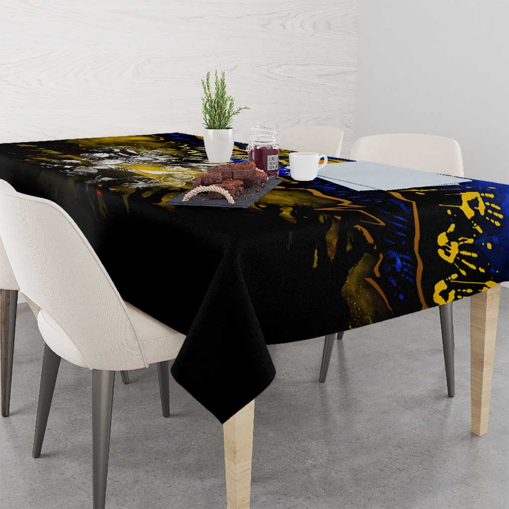 Step Into Horror Domain Eagles Football Tablecloth Halloween Horror Movie Characters - Aussie Hoodie