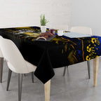 Step Into Horror Domain Eagles Football Tablecloth Halloween Horror Movie Characters - Aussie Hoodie