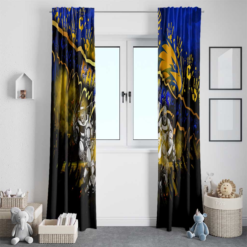 Step Into Horror Domain Eagles Football Window Curtain Halloween Horror Movie Characters - Aussie Hoodie