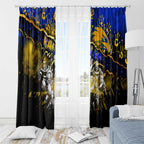 Step Into Horror Domain Eagles Football Window Curtain Halloween Horror Movie Characters - Aussie Hoodie
