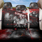 Step Into Horror Domain Swans Football Back Car Seat Cover Halloween Horror Movie Characters - Aussie Hoodie