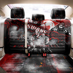 Step Into Horror Domain Swans Football Back Car Seat Cover Halloween Horror Movie Characters - Aussie Hoodie