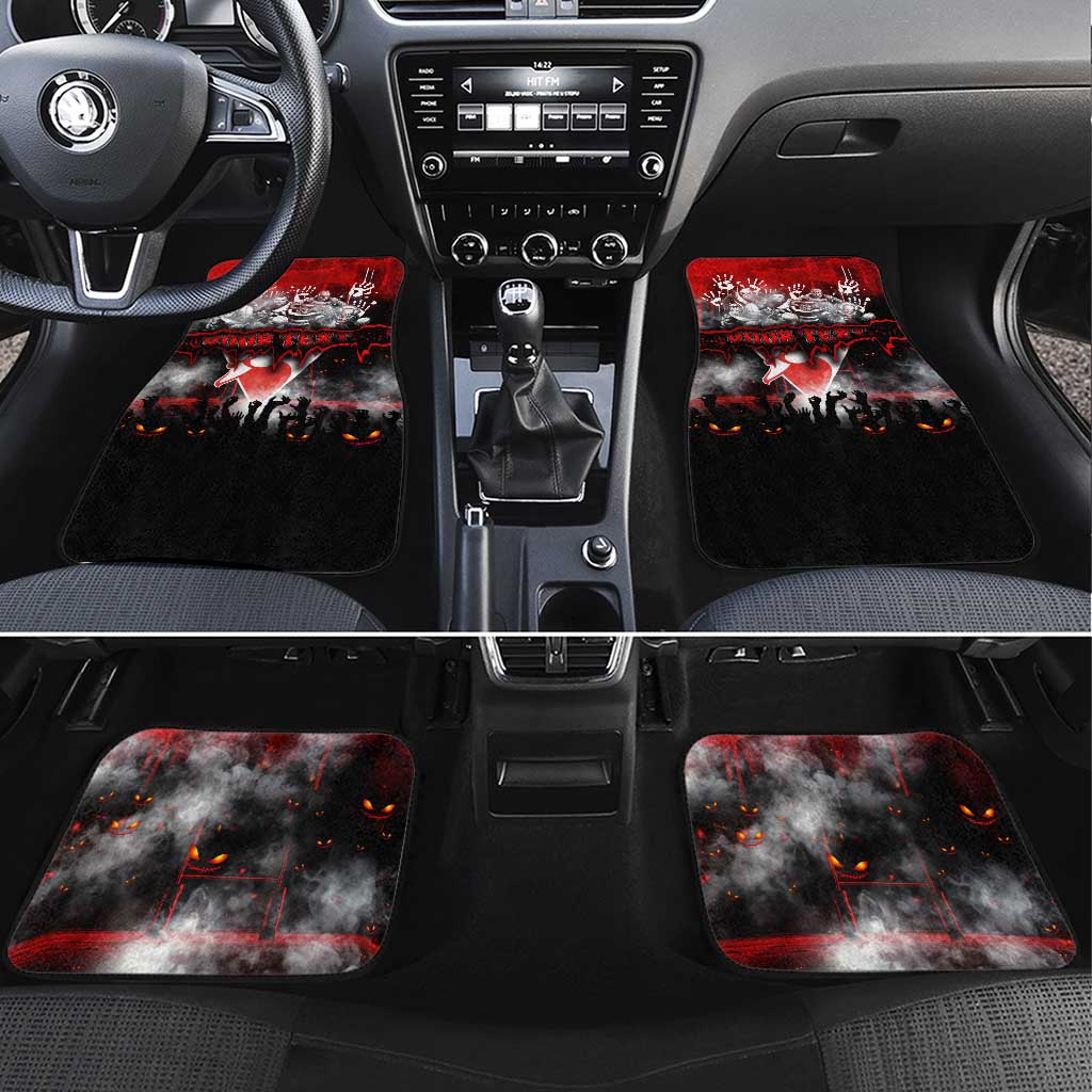 Step Into Horror Domain Swans Football Car Mats Halloween Horror Movie Characters - Aussie Hoodie