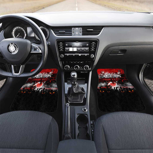 Step Into Horror Domain Swans Football Car Mats Halloween Horror Movie Characters - Aussie Hoodie