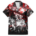 Step Into Horror Domain Swans Football Hawaiian Shirt Halloween Horror Movie Characters - Aussie Hoodie