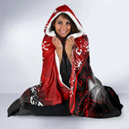 Step Into Horror Domain Swans Football Hooded Blanket Halloween Horror Movie Characters - Aussie Hoodie