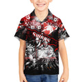 Step Into Horror Domain Swans Football Kid Hawaiian Shirt Halloween Horror Movie Characters - Aussie Hoodie