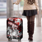 Step Into Horror Domain Swans Football Luggage Cover Halloween Horror Movie Characters - Aussie Hoodie