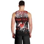 Step Into Horror Domain Swans Football Men Tank Top Halloween Horror Movie Characters - Aussie Hoodie