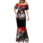 Step Into Horror Domain Swans Football Mermaid Dress Halloween Horror Movie Characters - Aussie Hoodie