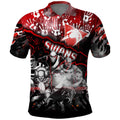 Step Into Horror Domain Swans Football Polo Shirt Halloween Horror Movie Characters - Aussie Hoodie
