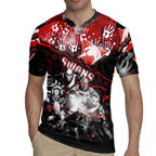 Step Into Horror Domain Swans Football Rugby Jersey Halloween Horror Movie Characters - Aussie Hoodie