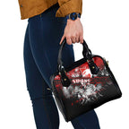 Step Into Horror Domain Swans Football Shoulder Handbag Halloween Horror Movie Characters - Aussie Hoodie