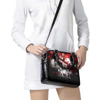 Step Into Horror Domain Swans Football Shoulder Handbag Halloween Horror Movie Characters - Aussie Hoodie