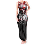 Step Into Horror Domain Swans Football Tank Maxi Dress Halloween Horror Movie Characters - Aussie Hoodie