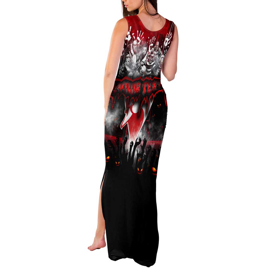 Step Into Horror Domain Swans Football Tank Maxi Dress Halloween Horror Movie Characters - Aussie Hoodie