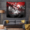 Step Into Horror Domain Swans Football Tapestry Halloween Horror Movie Characters - Aussie Hoodie
