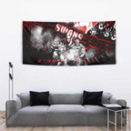 Step Into Horror Domain Swans Football Tapestry Halloween Horror Movie Characters - Aussie Hoodie