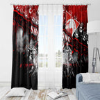 Step Into Horror Domain Swans Football Window Curtain Halloween Horror Movie Characters - Aussie Hoodie