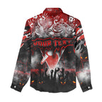 Step Into Horror Domain Swans Football Women Casual Shirt Halloween Horror Movie Characters - Aussie Hoodie