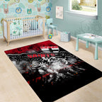 Step Into Horror Domain Saints Football Area Rug Halloween Horror Movie Characters - Aussie Hoodie