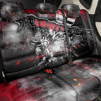 Step Into Horror Domain Saints Football Back Car Seat Cover Halloween Horror Movie Characters - Aussie Hoodie