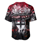 Step Into Horror Domain Saints Football Baseball Jersey Halloween Horror Movie Characters - Aussie Hoodie