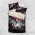 Step Into Horror Domain Saints Football Bedding Set Halloween Horror Movie Characters - Aussie Hoodie