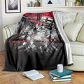 Step Into Horror Domain Saints Football Blanket Halloween Horror Movie Characters - Aussie Hoodie