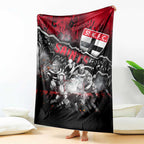 Step Into Horror Domain Saints Football Blanket Halloween Horror Movie Characters - Aussie Hoodie