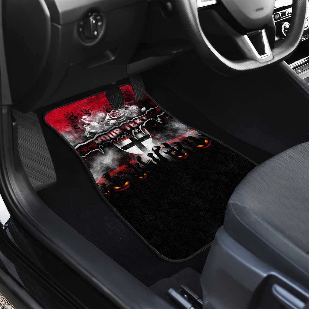 Step Into Horror Domain Saints Football Car Mats Halloween Horror Movie Characters - Aussie Hoodie
