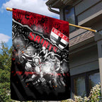 Step Into Horror Domain Saints Football Garden Flag Halloween Horror Movie Characters - Aussie Hoodie